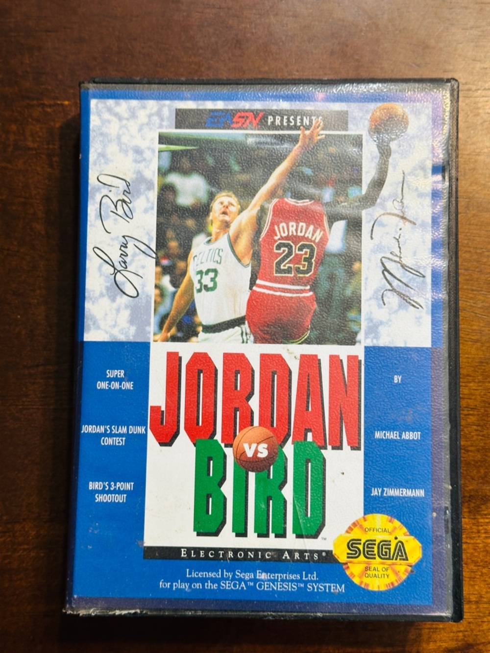 Jordan vs. Bird: Super One-On-One (Sega Genesis, 1992)